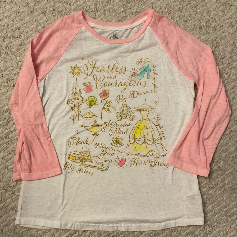 DISNEY PRINCESS girls shirt - size 13